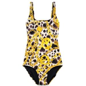 Moschino + H&M Patterned Swim Suit, New With Tags!